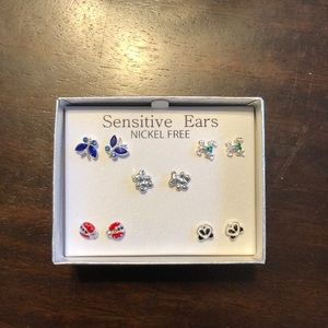 5 pack stud earring